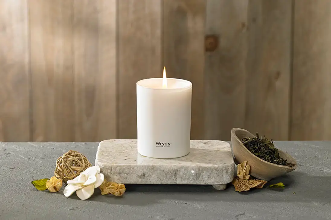 Westin White Tea Candle