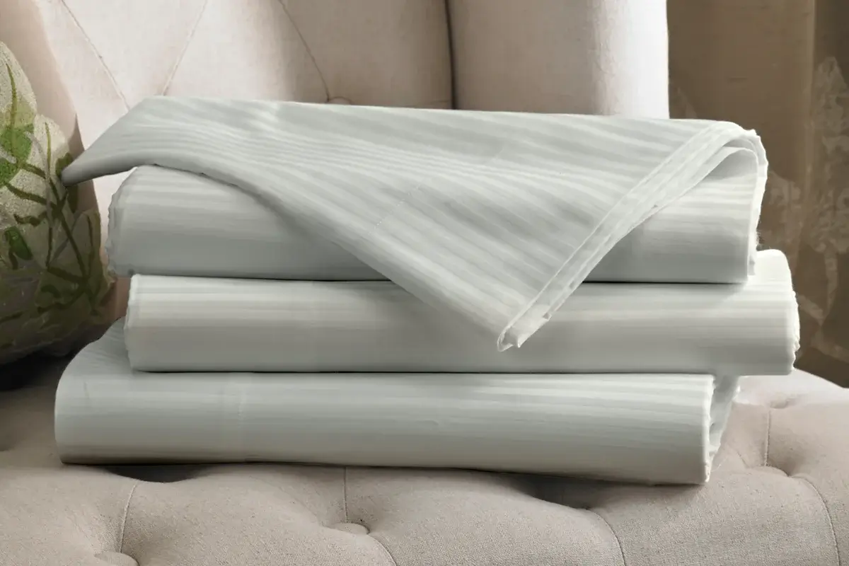 Platinum Stripe Flat Sheet