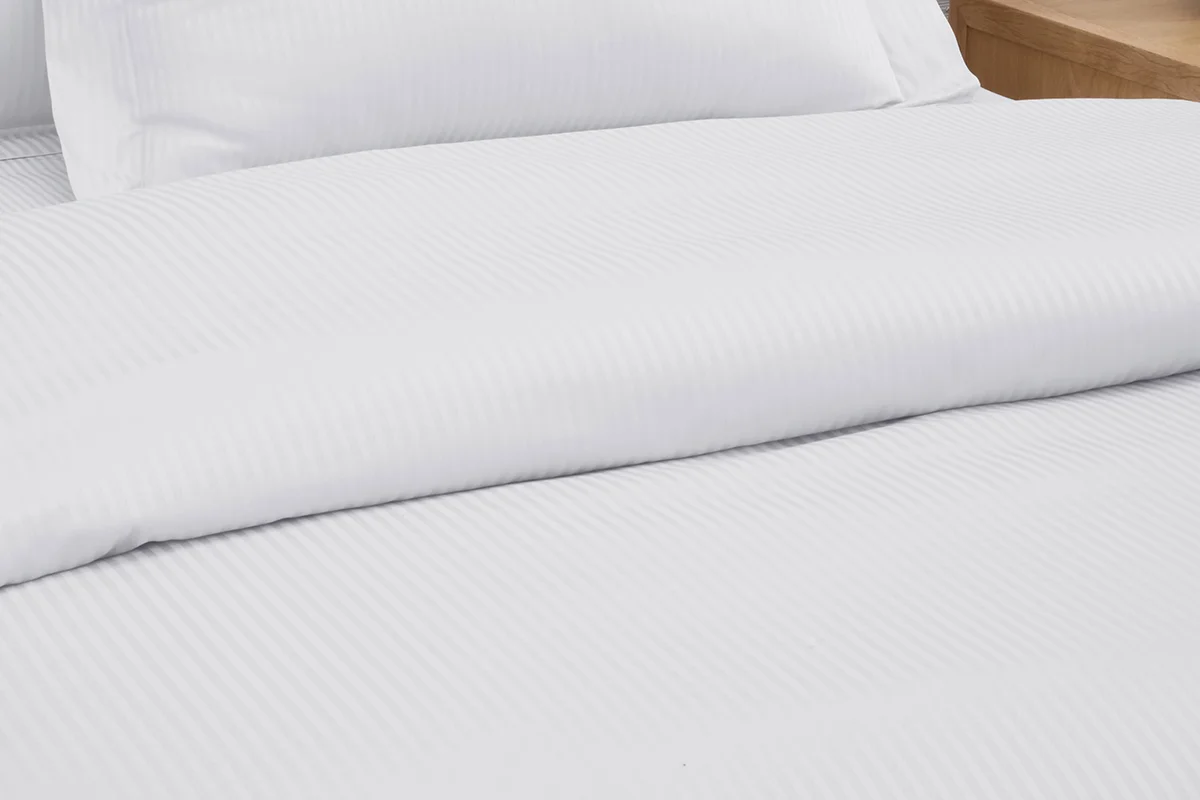 White Stripe Duvet Cover